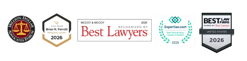 McCoy & McCoy legal awards and professional recognitions: multi-million-dollar-advocates forum, elite lawyer, best lawyers, expertise recognition for best car accident attorney